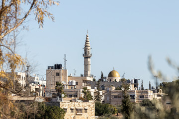 Fototapeta na wymiar Mosque in Bayt Sahour, a suburb of Bethlehem. in Palestine
