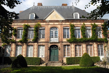 Naklejka premium Ville de l'Aigle, département de l'Orne en Normandie, France