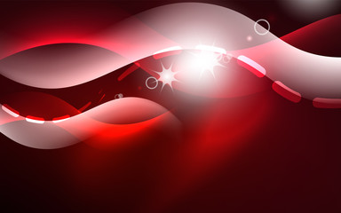 Neon abstract background. Background decoration. Trendy graphic design.