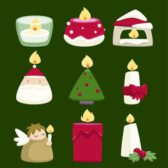 christmas decoration candles