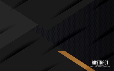 abstract background geometric black and grey color modern design