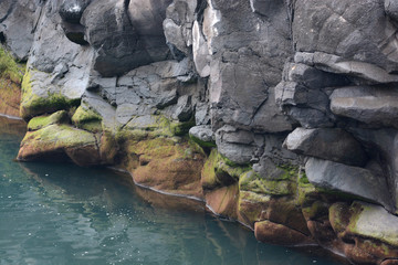 along the wild coast of Madeira, Portugal
