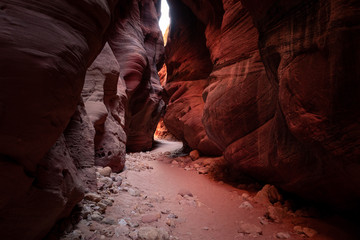 Buckskin Gulch Slot Canyon at Wire Pass Trail in Kanab, Utah