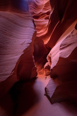 Antelope Canyon X Slot Canyon in Navajo Nation Reservation near Page in Arizona