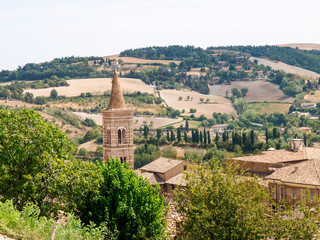 City center of the medieval city
