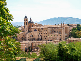 City center of the medieval city