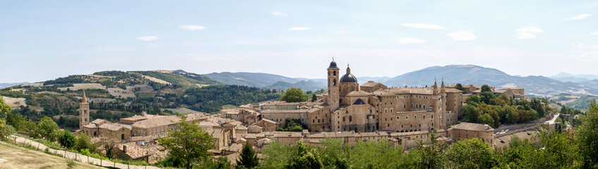 City center of the medieval city
