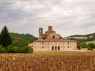 City center of the medieval city