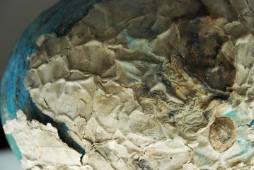 abstraction of several objects on a bright background