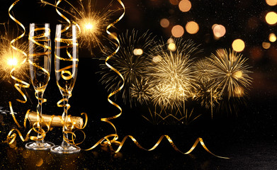 Champagner zum Fest