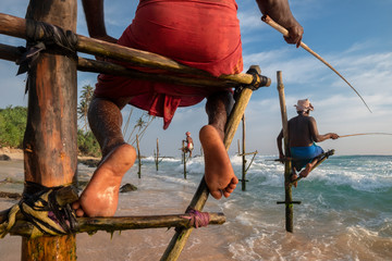 Stilt Fishermen of Sri Lanka