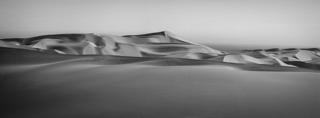 Namibia Desert - fine art interpretation in black and white