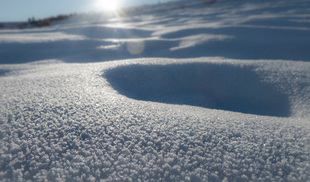 Snowy Hillside