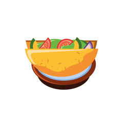 delicious taco , typical Mexican food