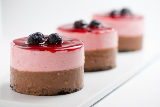 Postres mousse frutales