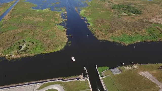 Lake Okeechobee - Marsh, Canal