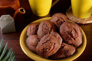 Chocolate Madeleines Teapot Tea bag