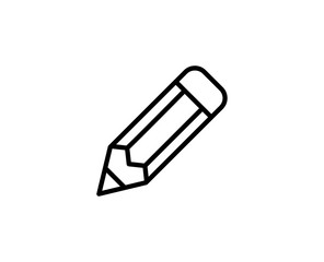 Pencil line icon