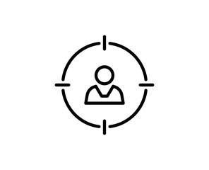 Marketing line icon