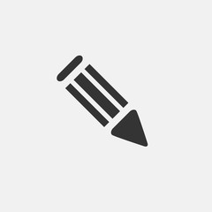 pencil icon vector for web and graphic design