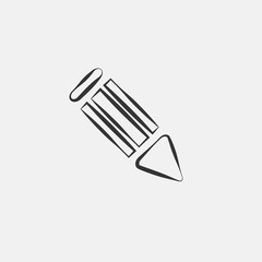 pencil icon vector for web and graphic design