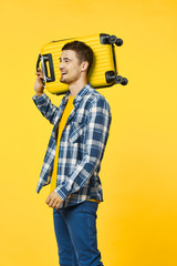 construction worker with drill