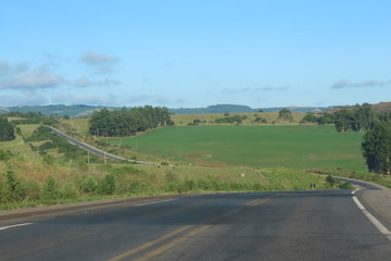 road in mountains