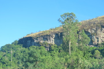 landscape in mountains