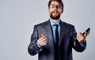 businessman with thumbs up