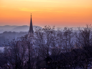 Steeple Dusk