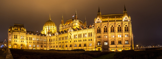 Panoramic Budapest Night