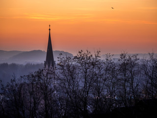 Fototapeta premium Steeple Dusk