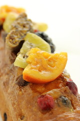 フルーツのパウンドケーキ