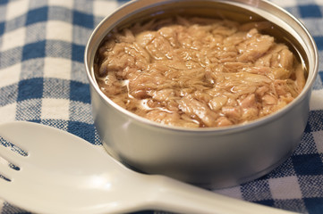 カツオの油漬け（缶詰）