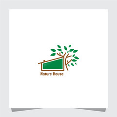 Nature House Logo Inspirations Template