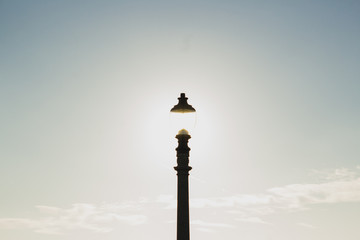 Lamp Post in sunshine