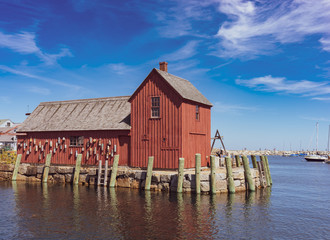 Motif #1  in Rockport Harbor, classic New England