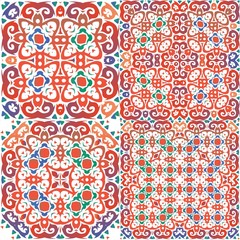 Decorative color ceramic talavera tiles.
