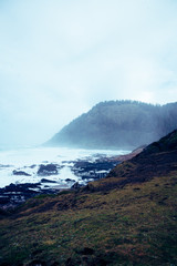 Cooks Chasm Oregon Coast Pacific Ocean