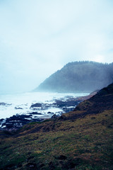 Cooks Chasm Oregon Coast Pacific Ocean