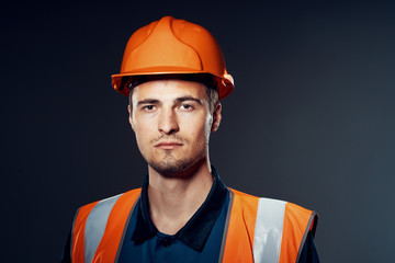 portrait of construction worker