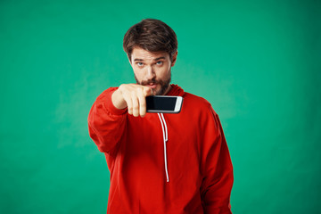 man with boxing gloves
