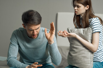 couple watching tv