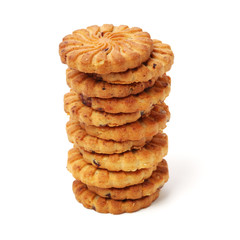 shortcake isolated on the white background