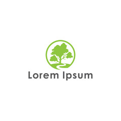 Abstract leaf logo | Vector leaf | logo design | for template.