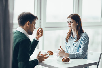 business people working in office