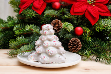 Gingerbread christmas tree