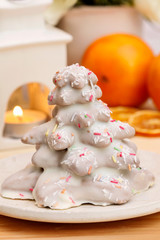 Gingerbread christmas tree