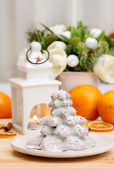 Gingerbread christmas tree