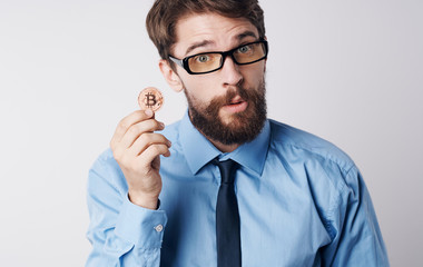 young man with glasses